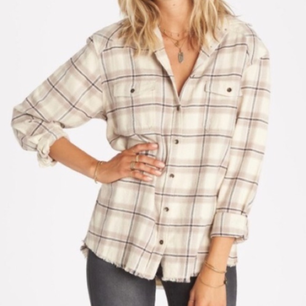 Juniors billabong flannel